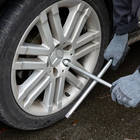 Chave de Roda Sextavada 355mm encaixe de 17,19 e 21mm + 1/2" Quadrado Dexter