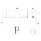 Chave De Vela Com Manípulo 21 Mm