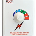 Chave Dimmer Rotativo Para Ventilador De Parede 600w Rxf 127v