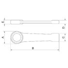 Chave Estrela De Bater 60 Mm