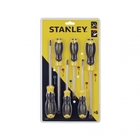 Chave Fenda Emborrachado Stanley Jg 06pcs Blister