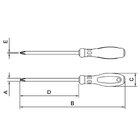 Chave Fenda Philips Cromo Vanádio 3x250mm (1/8x10) Tramontina