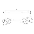 Chave Fixa Belzer 21mm X 23mm