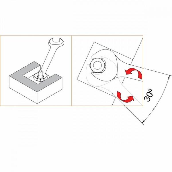 Chave Fixa Cobre-berílio 1.3/16x1.1/4"