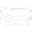 Chave Fixa De Bater 2.3/8"