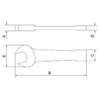 Chave Fixa De Bater 41 Mm