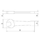 Chave Fixa De Bater 46 Mm