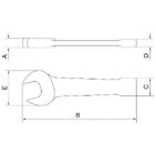 Chave Fixa De Bater 95 Mm