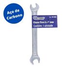 Chave Fixa Em Aço De Carbono 6x7mm Western W-1000
