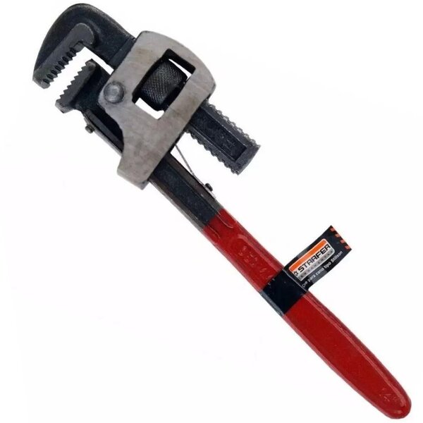 Chave Grifo Starfer 12 Pol 300mm Forjada Em Aço Carbono