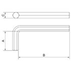 Chave Hexagonal 24 Mm Tramontina Pro