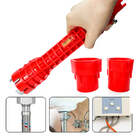 Chave Hidráulica Multifuncional 8 Em 1 Ajustável Reforçada Un