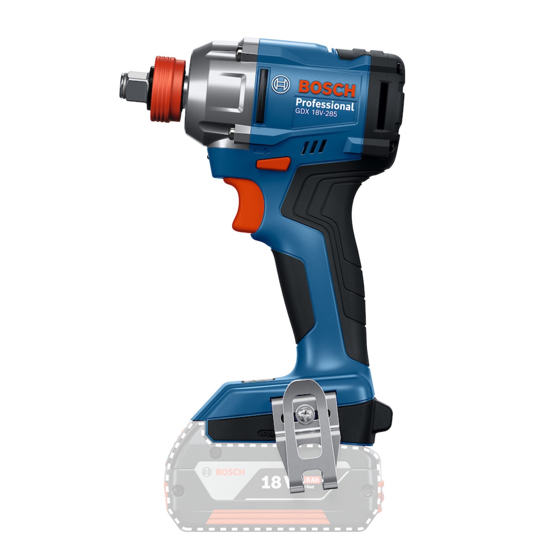 Chave de Impacto Bosch GDX 18V-285 a Bateria 18V Brushless | Leroy