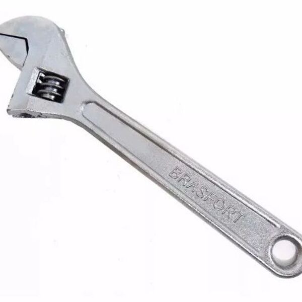 Chave Inglesa 6 Pol - 150mm Cromada - Brasfort