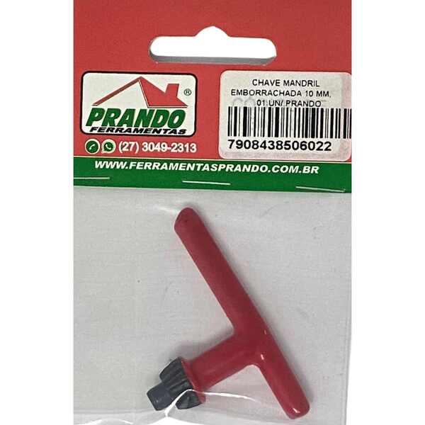Chave Mandril Emborrachada 10 Mm Prando