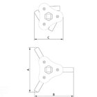 Chave Para Filtro De Óleo Com 3 Garras