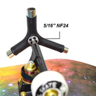 Chave Para Skate Y Cossinete Preta Refaz A Rosca Eixo Aço