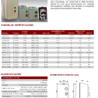 Chave Partida Magnetica 2cv D-09 5,5 - 8 A 24v Sibratec