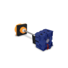 Chave Rotativa Sibratec 100a Haste 150 Liga Desliga Tripolar