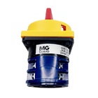 Chave Seccionadora Rotativa Liga Desliga 32a Embutir 4 Pólos