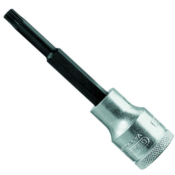 Chave Soquete Multidentada Xzn Longa Encaixe 1/2" Gedore 0168
