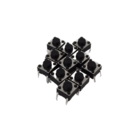 Chave Tactil 6x6x12mm 4terminais 180g 50pçs