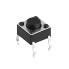 Chave Táctil 6x6x5,0mm 4 Terminais 180 Graus 50pçs