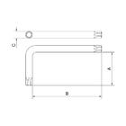 Chave Trafix Longa T8 Tramontina Pro