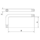 Chave Trafix Torx Tork Guia T25 Tramontina Pro