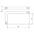 Chave Trafix Torx Tork Longa T15 Tramontina Pro