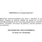 Chave Universal 8 Em 1 Multifuncional 360º Profissional