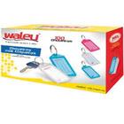 Chaveiro Organizador Plast Etiquetas Cores Waleu 100un