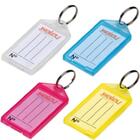 Chaveiro Organizador Plast Etiquetas Cores Waleu 100un