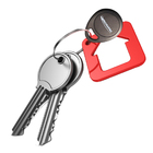 Chaveiro Preto Adicional Para Rfid Preto Pt-906