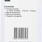 Chaves Precisao Jg 10pcs P-celular 9yx Blister