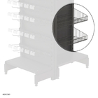 Check Stand Amapá Premium Preto 1,10 X 0,84 X 0,56 Mts