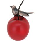 Cherry Adorno Decorativo 30x21x20cm Resina Vermelho Cereja