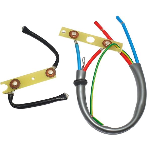 Chicote 30cm Com Contato Para Duchas Cardal Cromadas Cinza -