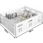 Chiqueirinho Cercadinho Montessori Branco Acetinado Potente