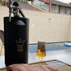 Chopeira Portátil Vacuum 5l King Keg Preta