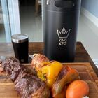 Chopeira Portátil Vacuum 5l King Keg Preta