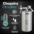 Chopeira Portátil Vacuum 5l King Keg Preta