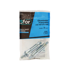 Chumbador com Prisioneiro Aço Carbono 7,93mm para Alvenaria com 2 peças Sforplast