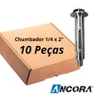 Chumbador Parabolt 1/4x2 Broca Sds 10mm E Chave Combinada