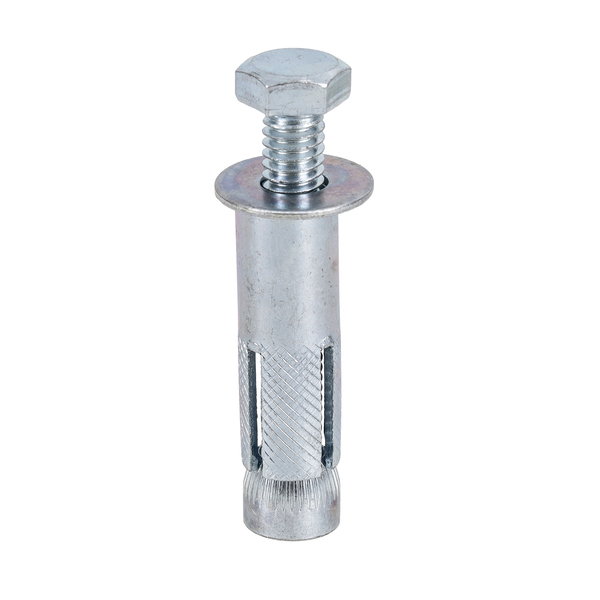 Chumbador Parabolt Aço Zincado 13mm para Alvenaria CB com Parafuso 2 peças Sforplast