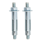 Chumbador Prisioneiro Aço Alvenaria 6,3x65mm 1/4" Standers 2 peças