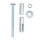 Chumbador Prolongador Aço para Alvenaria 1/4x3" Standers 2 peças