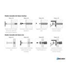 Chumbador Químico Ancora Qpo300 E Bico Aplicador Seca Rápido