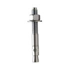 Chumbadores 77x9,53mm sem Cabeça Máquina para Concreto Maciço Caixa 100 unidades Walsywa