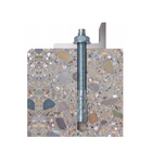 Chumbadores 77x9,53mm sem Cabeça Máquina para Concreto Maciço Caixa 100 unidades Walsywa